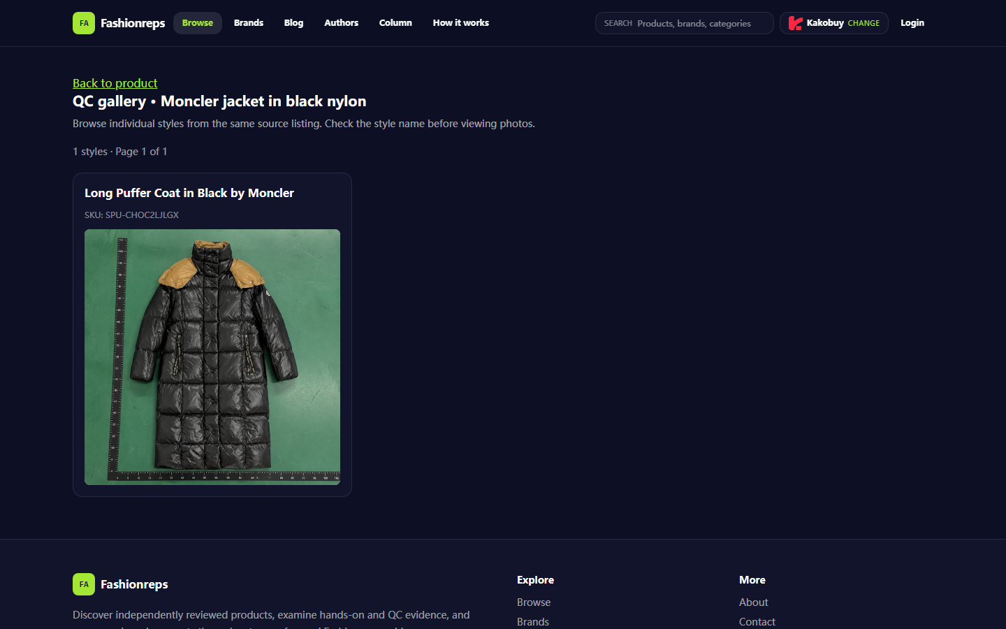 Moncler Jacket: Compare Shipping, Fees, and Exchange Rates