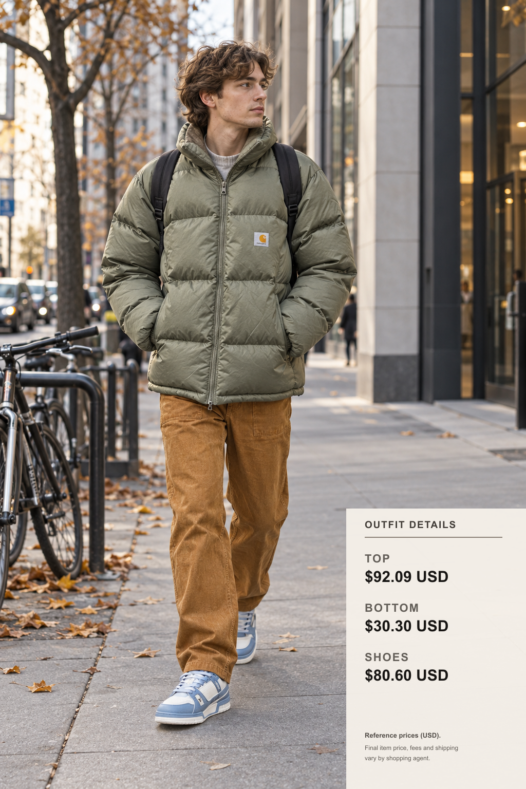 carhartt Jacket: 3 Commute Layering Plans outfit 2 full-body street style for fashionreps