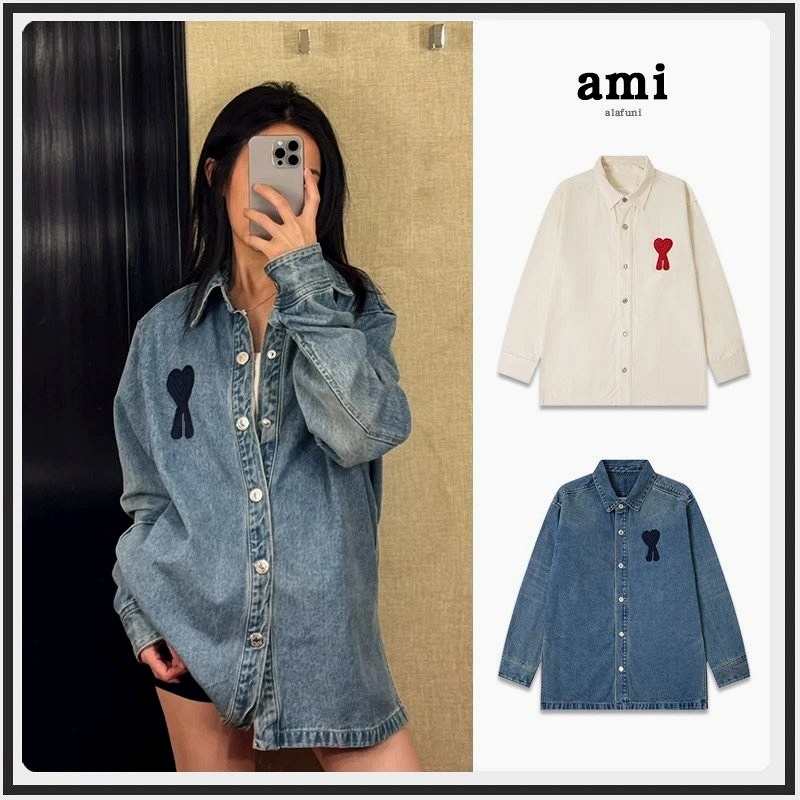 Ami Paris Heart-Embroidered Denim Jacket Review: Indigo Crocking, Rinse Water and a $45.97 Trucker