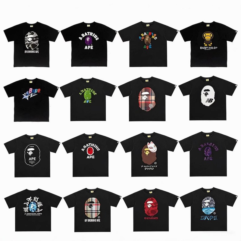 Bape Classic Monkey Print T-Shirt Collection Review: An Odour Check, a Print Rub Test and a $7.31 Cotton Body