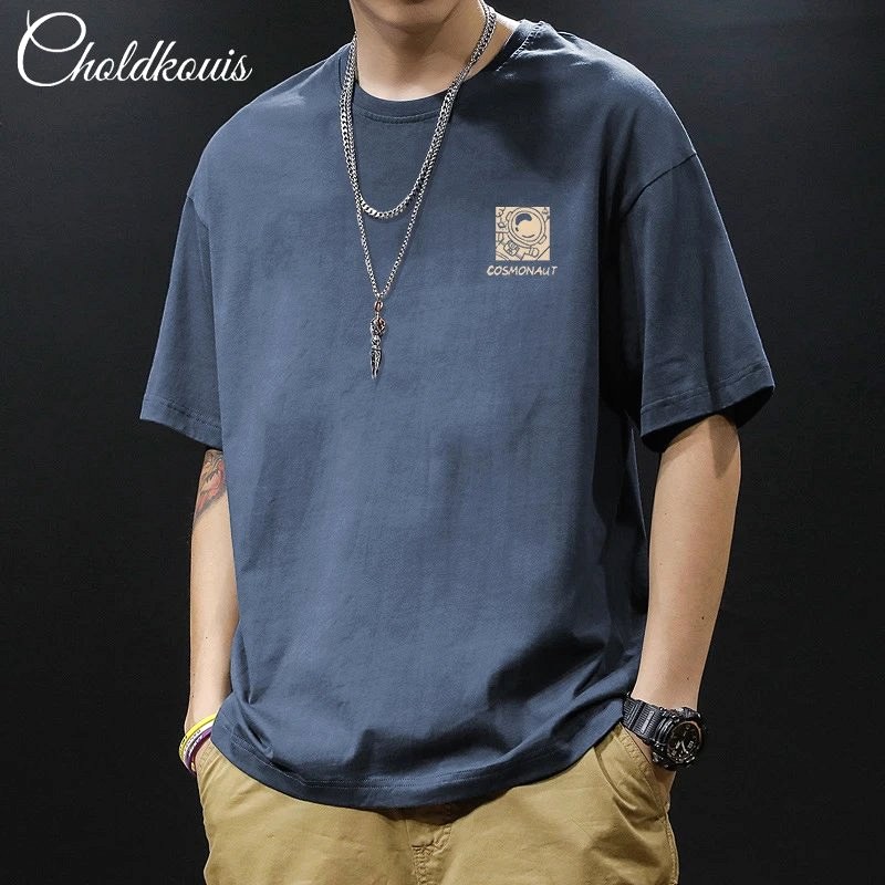 Foreign Trade Blue T-Shirt Review: A $5.97 Cotton Crewneck in a Loose Streetwear Cut