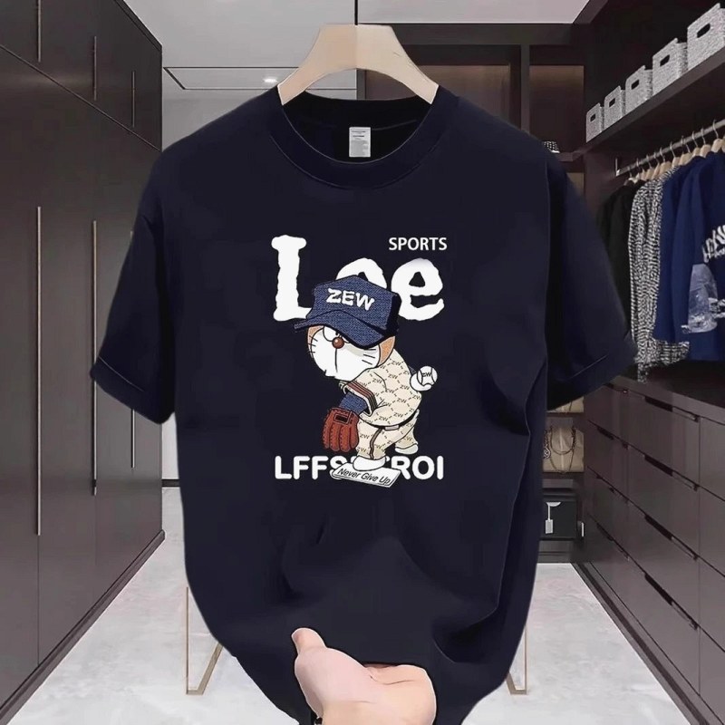 Lee Black Baseball-Graphic Tee Review: Cotton Weight Claims, Print Placements and the Sizing Gaps
